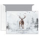 Snowy Deer Folded Holiday Cards Image 4 of 6